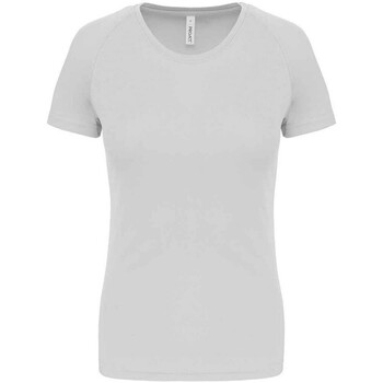 Vêtements Femme Big Logo Knit T-Shirt Proact PC6776 Blanc