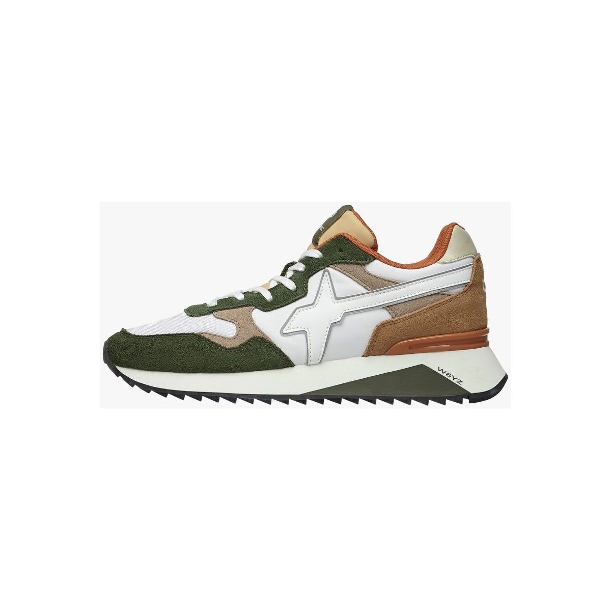 Chaussures Homme Baskets mode W6yz YAK-M. 2015185-26 2F26-MILITARE/WHT/BROWN Blanc