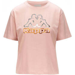 Vêtements Femme T-shirts manches courtes Kappa T-shirt Logo Falella Rose