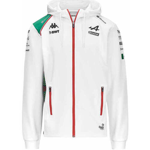 Vêtements Homme Vestes de survêtement Kappa Veste Atrisohood Mexico BWT Alpine F1 Team 2023 Blanc