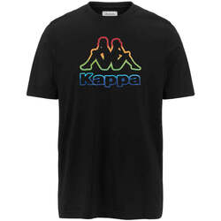 Vêtements Homme T-shirts manches courtes Kappa T-shirt Logo Friodo Noir