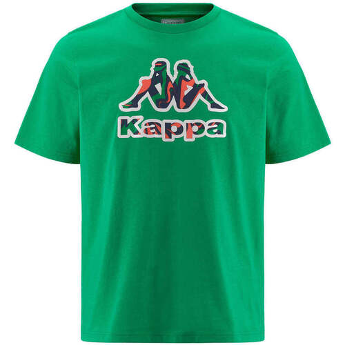 Vêtements Homme T-shirts manches courtes Kappa T-shirt Logo Fioro Vert