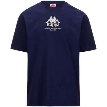 Vêtements Homme T-shirts manches courtes Kappa T-shirt Authentic Gastor Bleu