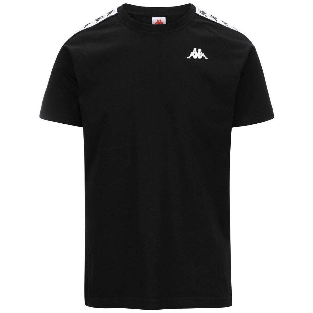 Vêtements Homme T-shirts manches courtes Kappa T-shirt 222 Banda Coen Slim Noir