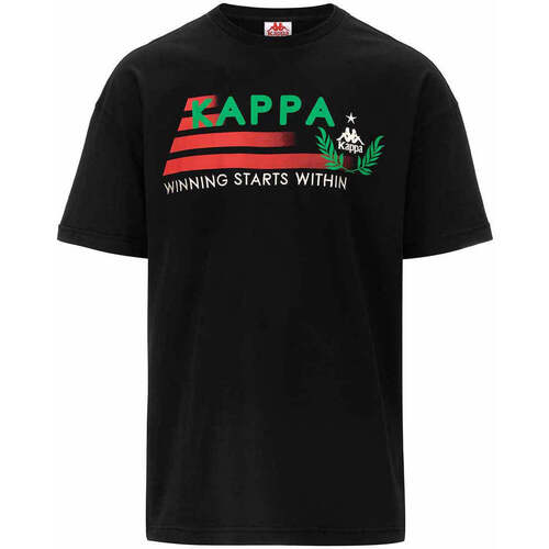 Vêtements Homme T-shirts manches courtes Kappa T-shirt Authentic Heritage Lorence Noir