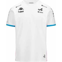Vêtements Garçon T-shirts manches courtes Kappa T-Shirt Adiry BWT Alpine F1 Team 2024 Blanc