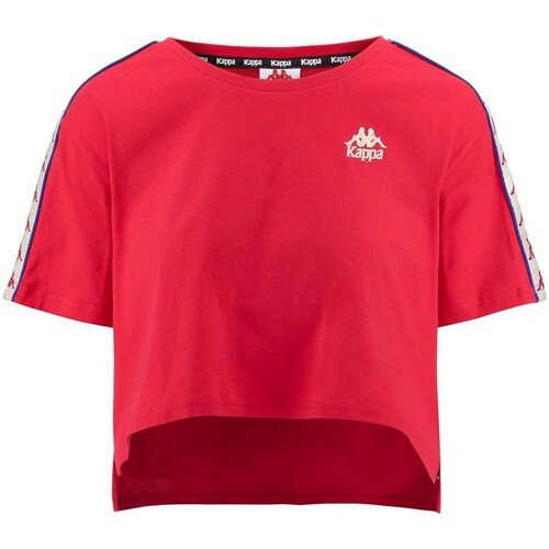 Vêtements Femme T-shirts manches courtes Kappa s Non Dye Cropped T-Shirt H11198 Rouge