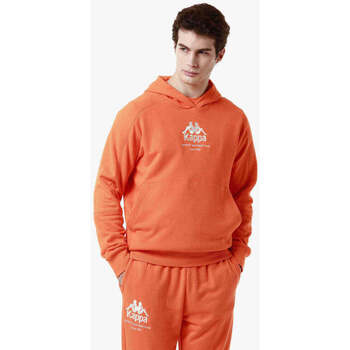 Vêtements Homme Sweats Kappa Hoodie Authentic Giano Orange