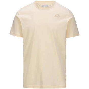 Vêtements Homme T-shirts manches courtes Kappa T-shirt Abou Tunisie 23/24 Blanc
