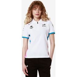 Vêtements Femme T-shirts the & Polos Kappa Polo Adrew BWT Alpine F1 Team 2024 Blanc