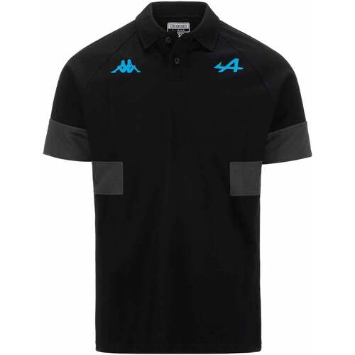 Vêtements Garçon T-shirts & Polos Kappa Polo Andoi BWT Alpine F1 Team 2024 Noir