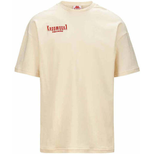 Vêtements Homme T-shirts manches courtes Kappa Short Karraway Robe Di Lerice Blanc