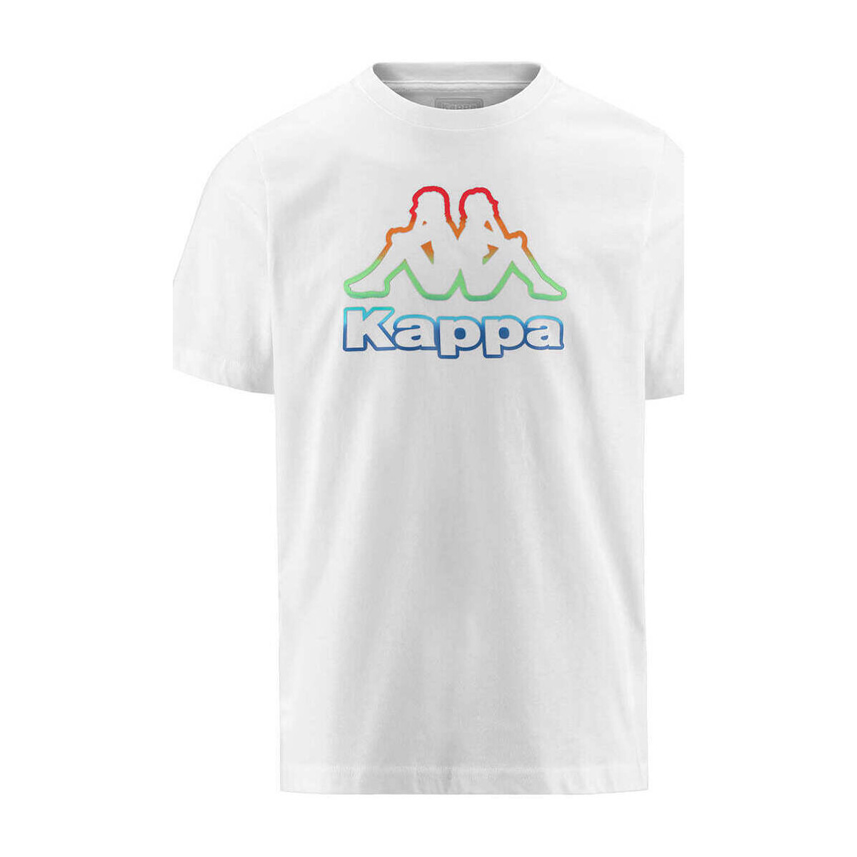 Vêtements Homme T-shirts manches courtes Kappa T-shirt Logo Friodo Blanc