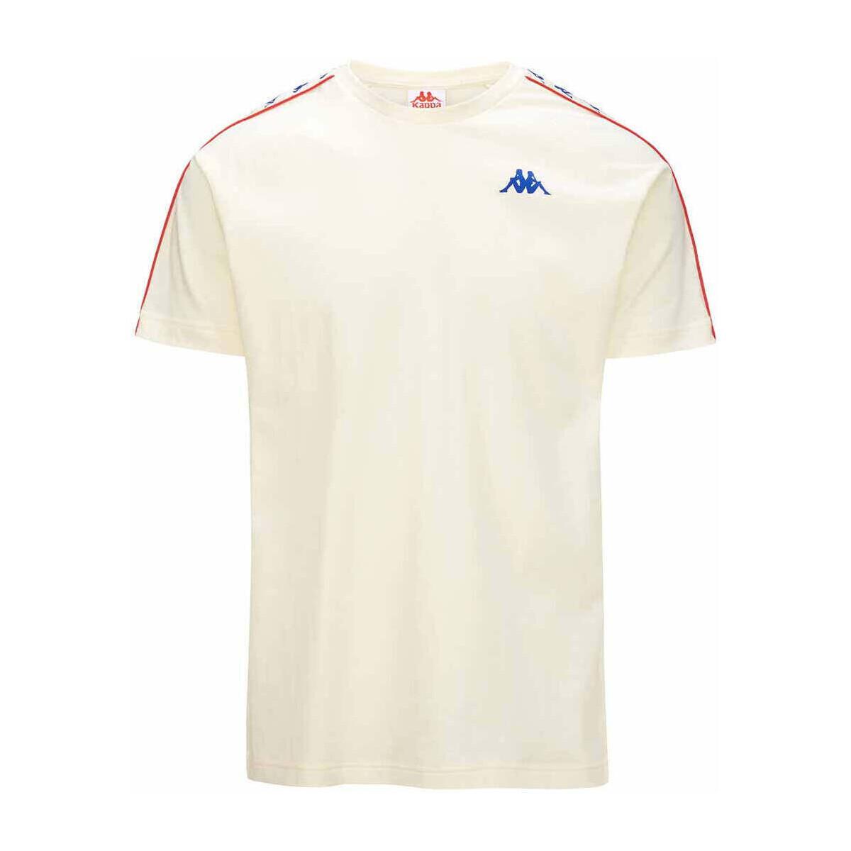 Vêtements Homme T-shirts manches courtes Kappa T-shirt 222 Banda Coen Slim Blanc