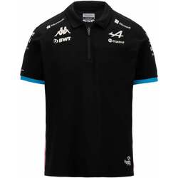 Vêtements Homme T-shirts & Polos Kappa Polo Adrem BWT Alpine F1 Team 2024 Noir
