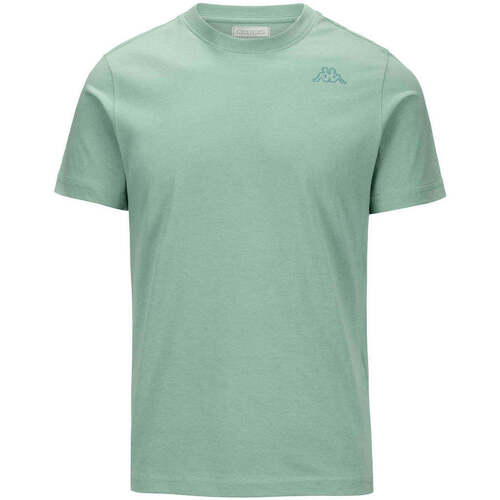 Vêtements Homme T-shirts manches courtes Kappa T-shirt Cafers Slim Vert