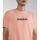 Vêtements Homme T-shirts & Polos Napapijri S-BOX SS4 NP0A4H8S-P1I PINK SALMON Violet