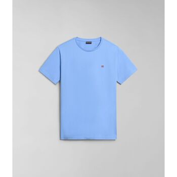 Vêtements Homme T-shirts & Polos Napapijri SALIS SS SUM NP0A4H8D-I00 BLUE FLOWER Bleu