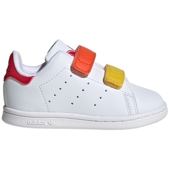Chaussures Enfant Baskets mode david adidas Originals Stan Smith CF I IE8124 Blanc