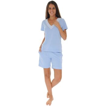Vêtements Femme Pyjamas / Chemises de nuit Pilus ELISA Bleu