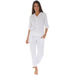 Vêtements Femme Pyjamas / Chemises de nuit Pilus ELEONORE Blanc