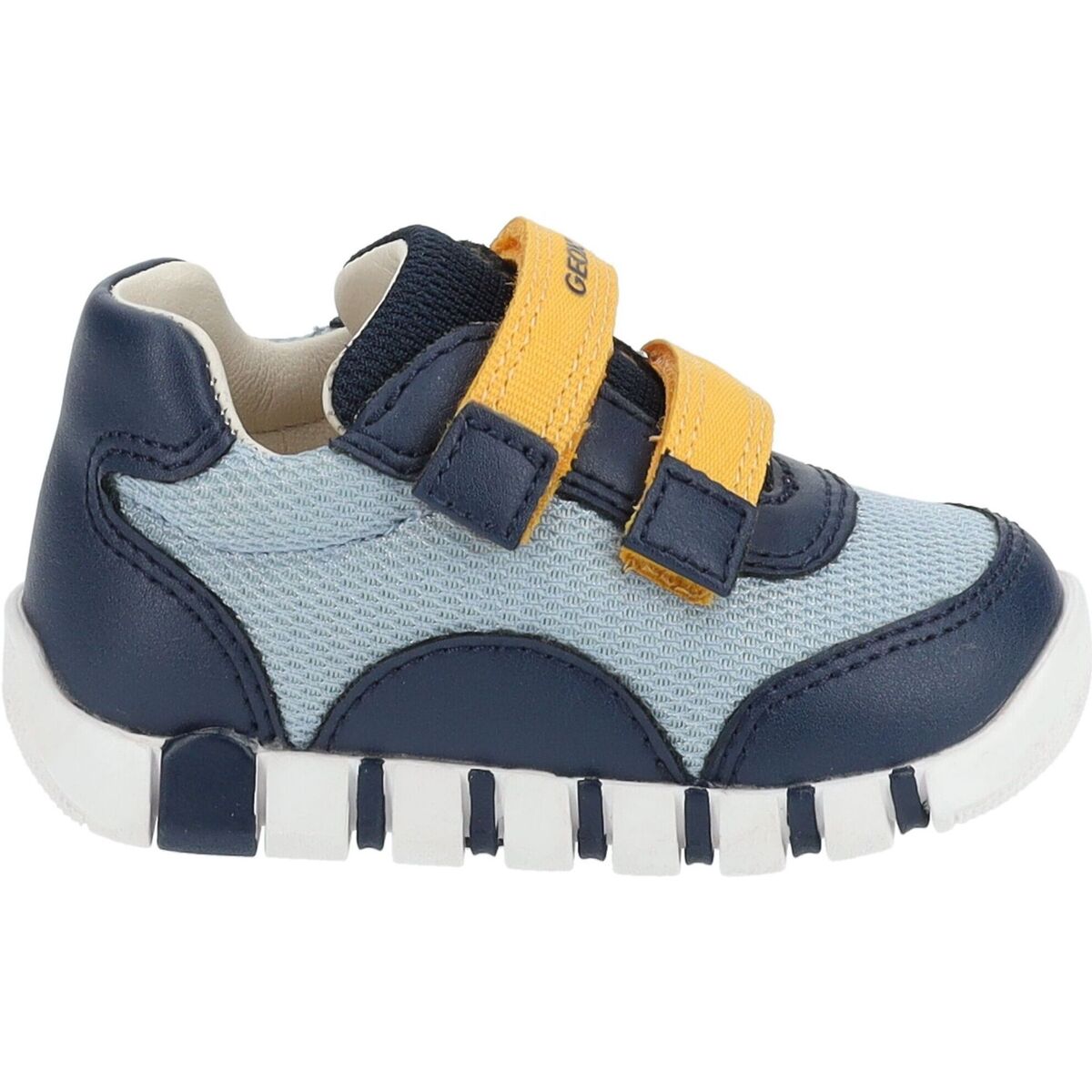 Chaussures Garçon Chaussons bébés Geox Derbies Bleu
