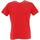 Vêtements Homme T-shirts manches courtes Benson&cherry Tricolore t-shirt mc Rouge