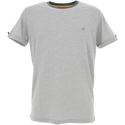 Vêtements Homme T-shirts double-breasted courtes Benson&cherry Classic t-shirt mc Vert