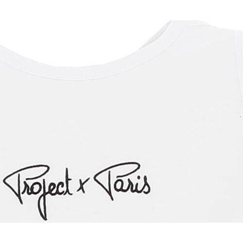 Vêtements Homme Débardeurs / T-shirts sans manche Project X Paris T-shirt Blanc