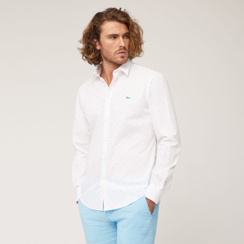 Vêtements Homme Chemises manches longues Tops / Blouses CRL001012831M Blanc