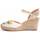 Chaussures Femme Espadrilles Leindia 87287 Blanc