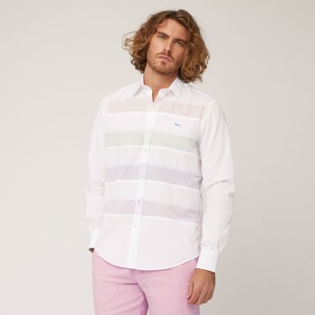 Vêtements Homme Chemises manches longues Le Temps des Cerises CRL979011759M Blanc
