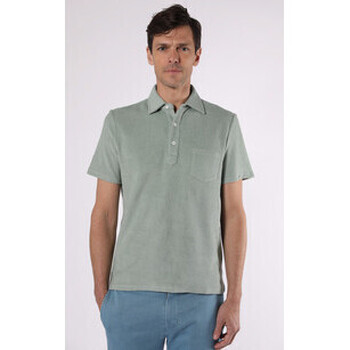 Vêtements Homme Polos manches courtes Les Garcons Faciles Polo coton éponge vert-047477 Vert