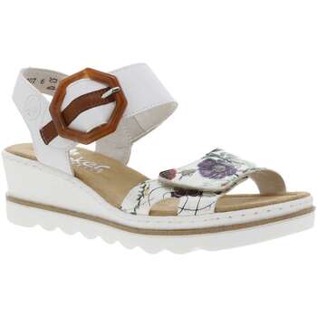 Chaussures Femme sandals lasocki young ci12 lola 03 white Rieker Sandales Blanc