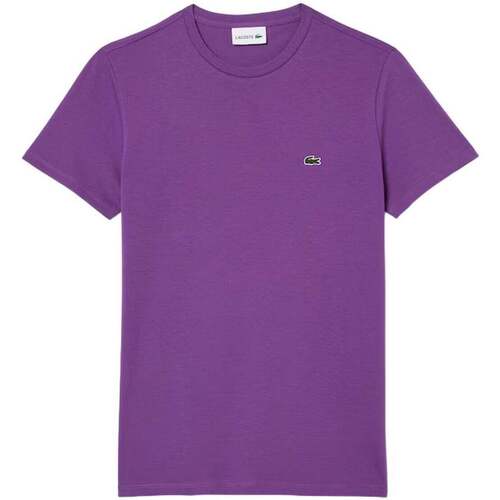 Vêtements Homme T-shirts manches courtes Lacoste  Violet