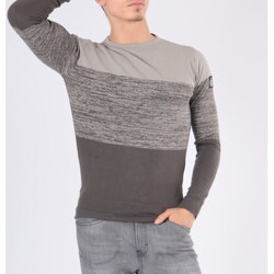 Vêtements Homme Sweats Hopenlife Pull manches longues col rond DANUO gris anthracite