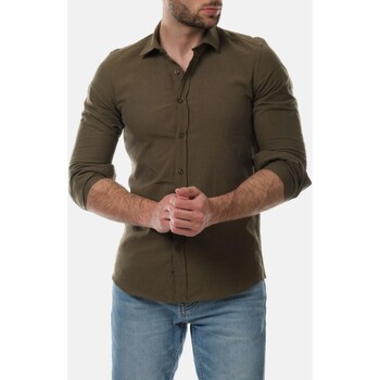 chemise hopenlife  chemise manches longues lin raphael 