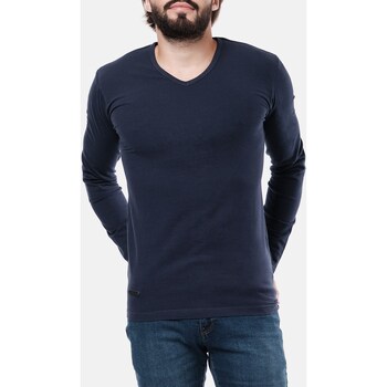 Vêtements Homme T-shirts manches longues Hopenlife  bleu marine