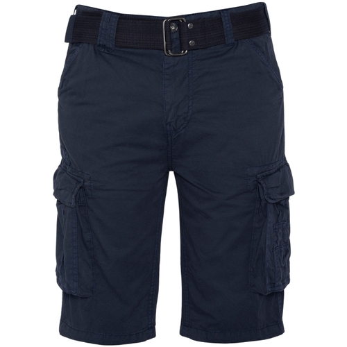 Vêtements Homme Shorts / Bermudas Schott Short cargo  Ranger Ref 52975 Marine Bleu