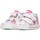 Chaussures Fille Baskets montantes Falcotto Baskets en tissu avec imprimé floral MICHAEL Blanc