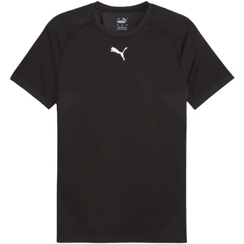 Vêtements Homme T-shirts manches courtes Puma M formknit ss tee Noir