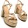 Chaussures Femme Sandales et Nu-pieds MTNG SINDY Doré