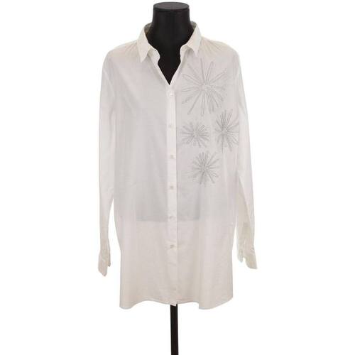 Vêtements Femme Bottines / Boots Marella Chemise en coton Blanc