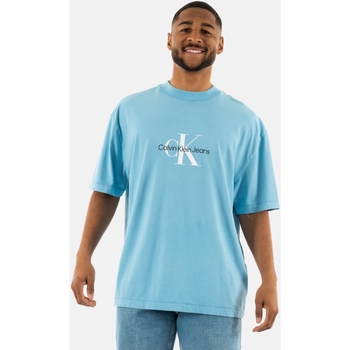 Vêtements Homme T-shirts manches courtes Calvin Klein Jeans j30j325427 Bleu