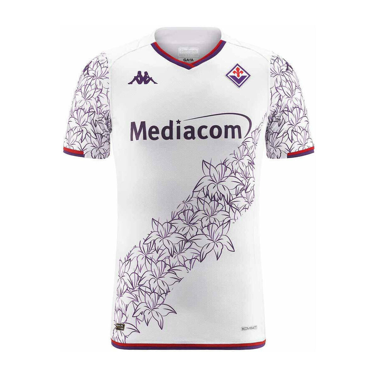 Vêtements Homme T-shirts manches courtes Kappa Maillot Kombat Pro Away ACF Fiorentina 23/24 Blanc