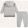 Vêtements Garçon Ensembles de survêtement BOSS Survêtement enfant  en coton avec logo Gris