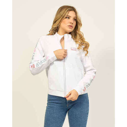Vêtements Femme Sweats Emporio Armani EA7 Sweat-shirt  Dynamic Athlete en tissu technique Blanc