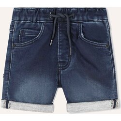 Vêtements Garçon Shorts / Bermudas BOSS Bermuda  pour enfant en denim stretch Bleu