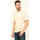 Vêtements Homme T-shirts & Polos BOSS T-shirt  à col rond en coton avec logo imprimé Beige