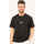 Vêtements Homme T-shirts & Polos BOSS T-shirt homme col rond  avec double logo Noir